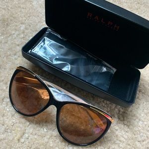 Ralph Lauren sunglasses - black/tan NWT